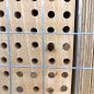 Preview: Insektenhotel groß für Wildbienen mit 6 Kammern