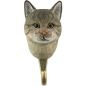 Preview: Wildlife Garden Haken Katze handgeschnitzt