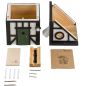 Preview: Wildlife Garden Fachwerkhaus schwarz-weiss Vogel-/Futterhaus