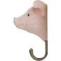 Preview: Wildlife Garden Haken Schwein handgeschnitzt