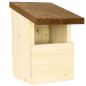 Preview: Vogelhaus Halbhöhlenbrüter mit Thermo-Holzdach