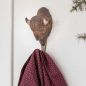 Preview: Wildlife Garden Haken Bison handgeschnitzt
