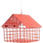 Preview: Wildlife Garden Meisenknödel-Futterhaus rot