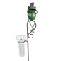 Preview: Regenmesser Frosch "Florian" mit Fernglas