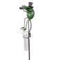 Preview: Regenmesser Frosch "Florian" mit Fernglas