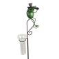 Preview: Regenmesser Frosch "Florian" mit Fernglas
