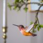 Preview: Rotrücken-Zimtelfe als Holzvogel von Wildlife Garden