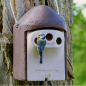 Preview: Set II Garten mit hoher Katzendichte Vogelhäuser mit Katzen- und Marderschutz