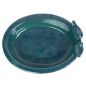 Preview: Vogeltränke Keramik oval blau/türkis,  Esschert Design