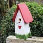 Preview: Vogelvilla Vogelnistkasten klassisch weiß