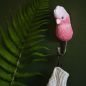 Preview: Wildlife Garden Haken Rosakakadu handgeschnitzt