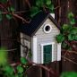 Preview: Wildlife Garden Schwedenhaus grau Vogel-/Futterhaus