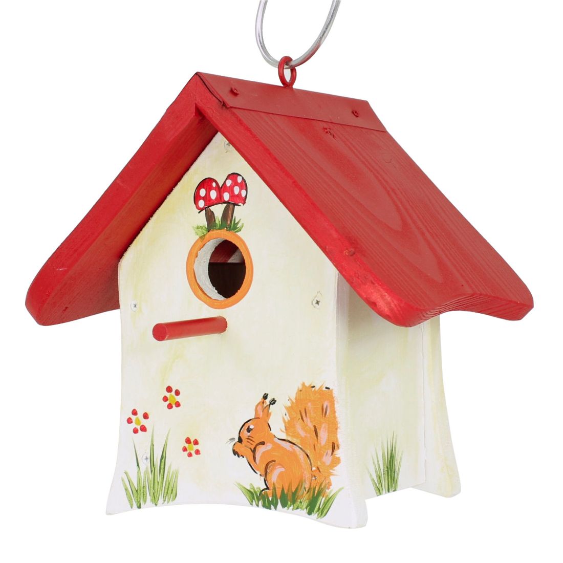 Vogelvilla Nistkasten Waldhütte Eichhörnchen