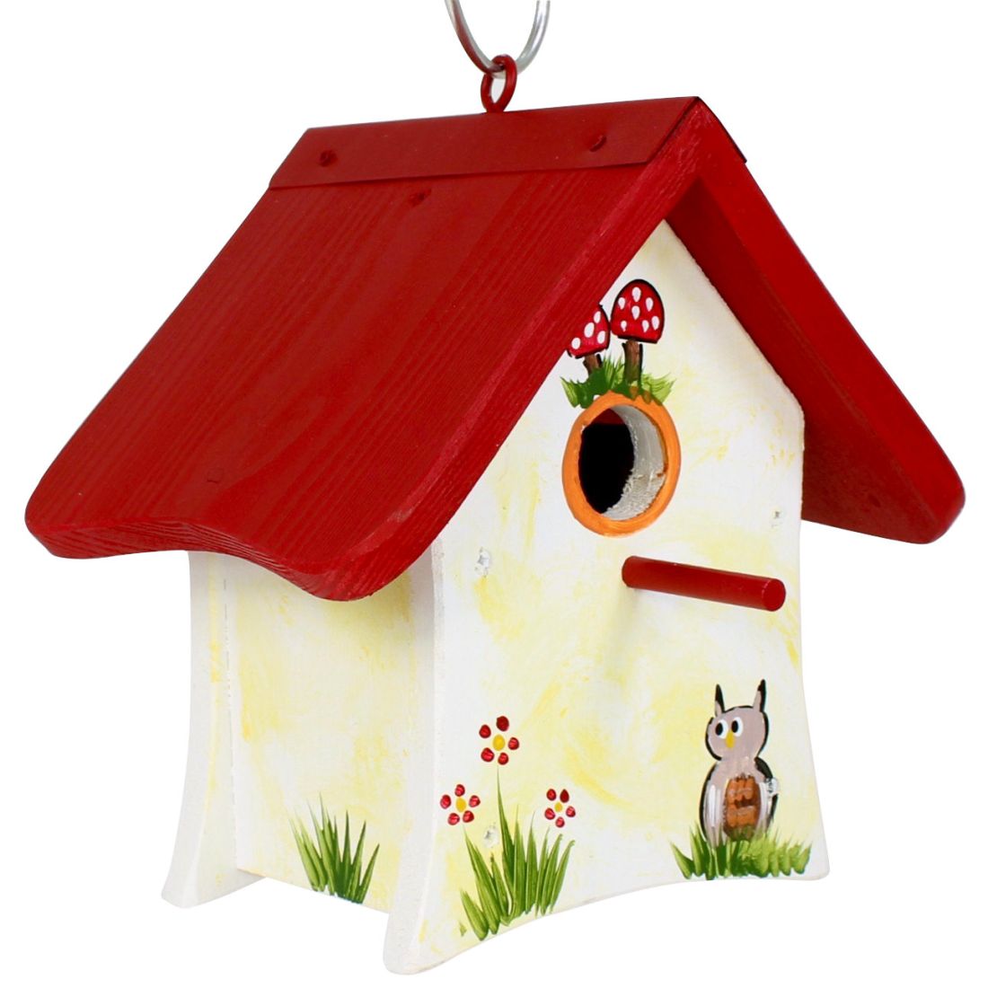 Vogelvilla Nistkasten Waldhütte Eule