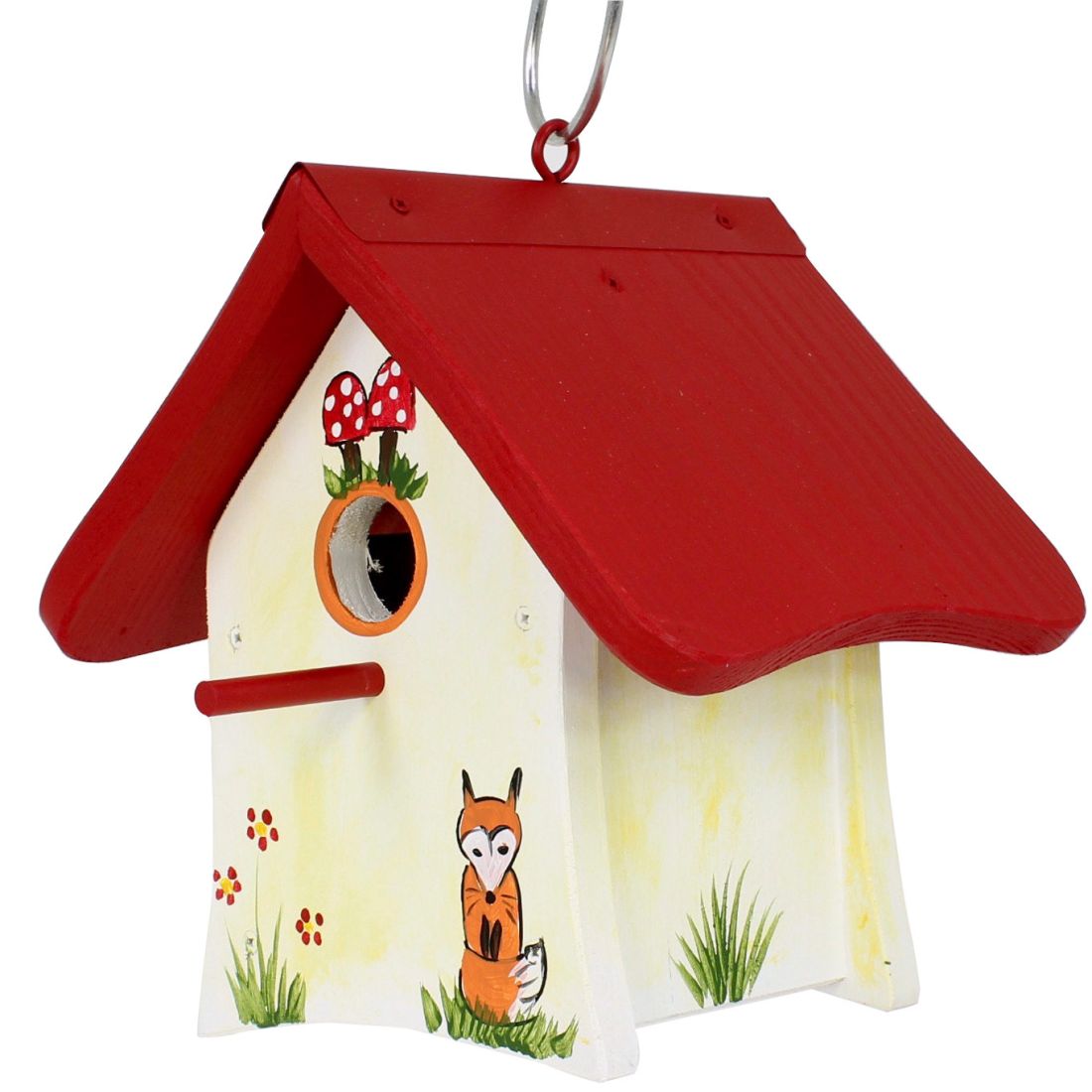 Vogelvilla Nistkasten Waldhütte Fuchs