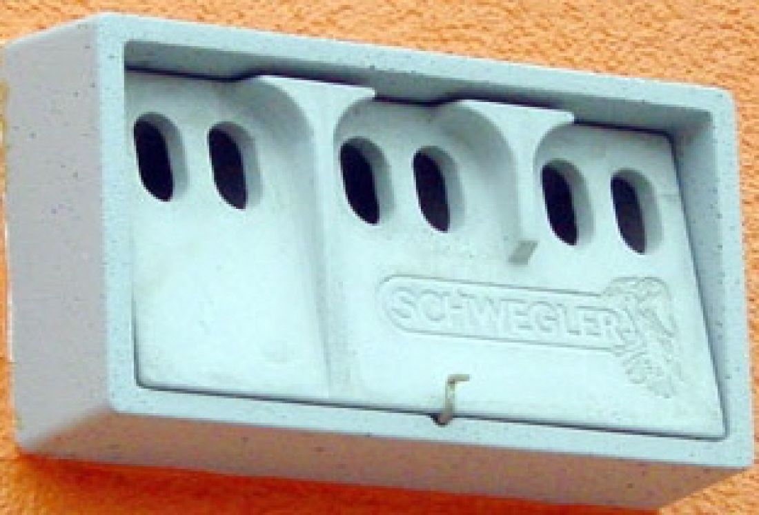 Schwegler Vorderwand Sperlingskoloniehaus 1SP