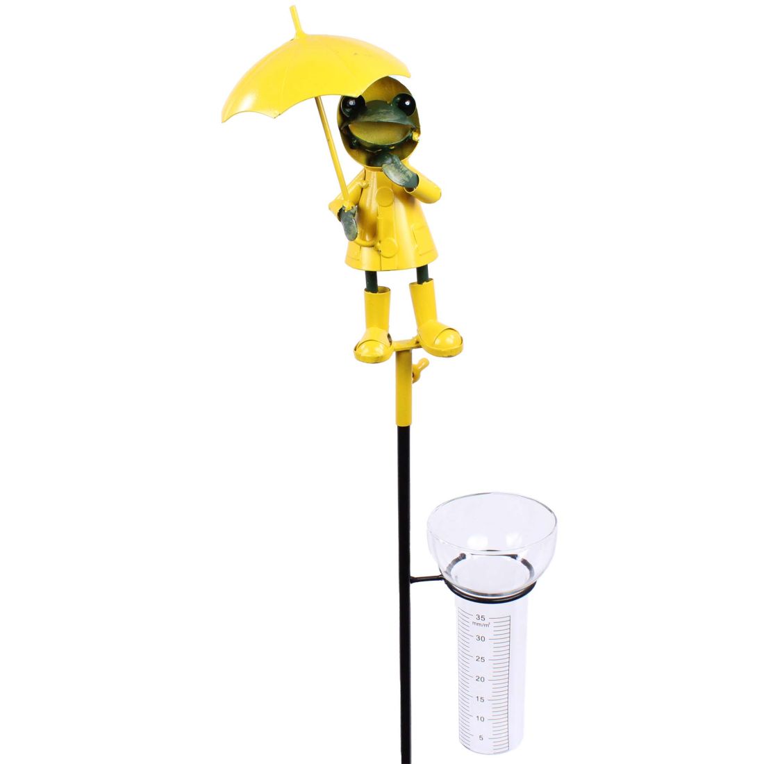 Regenmesser stehender Frosch im Ostfriesen-Nerz