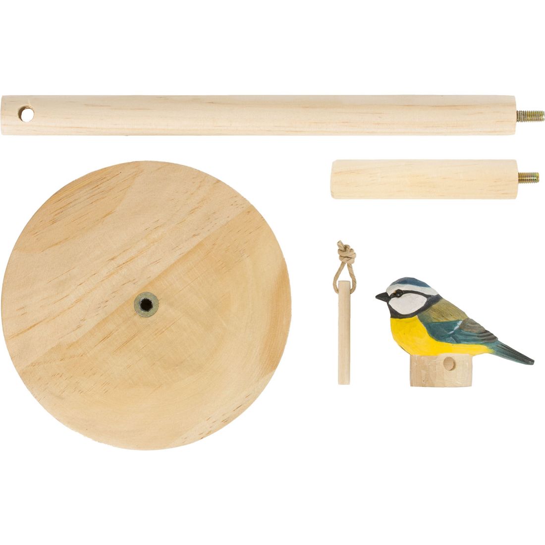 Küchenrollenhalter Blaumeise