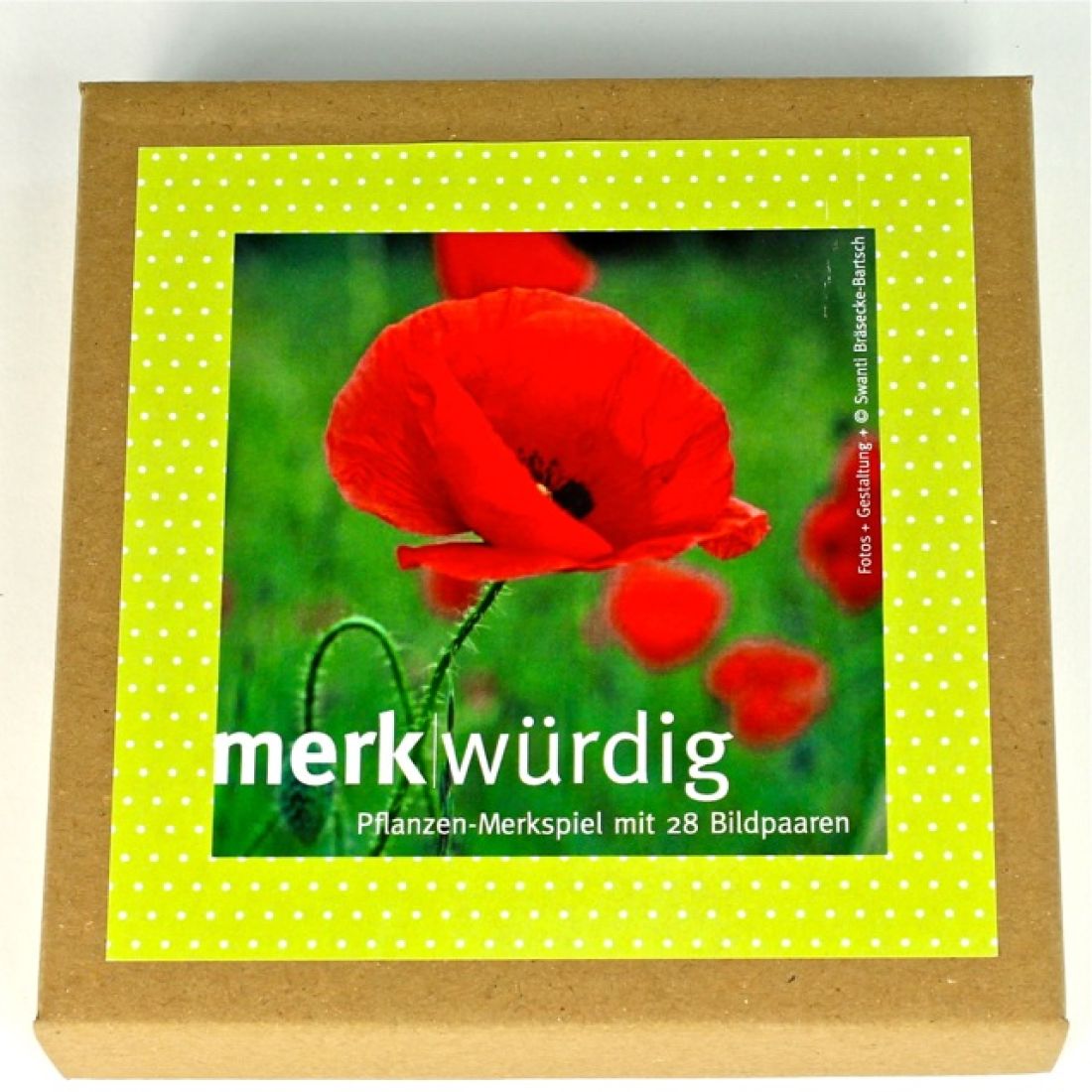 Merk-Spiel einheimische Pflanzen 28 Bildpaare