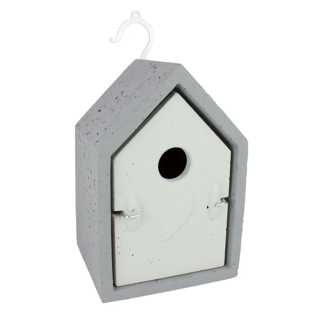 Holzbeton-Nistkasten im Bauhausstil - Star (45mm)