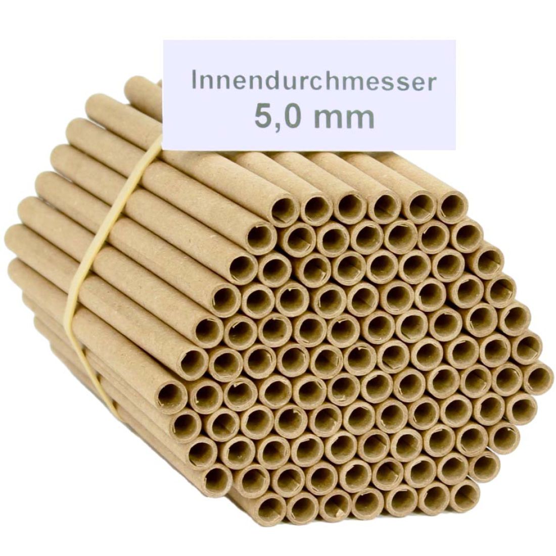 Pappröhrchen für Insektenhotel 5 mm 100 Stück