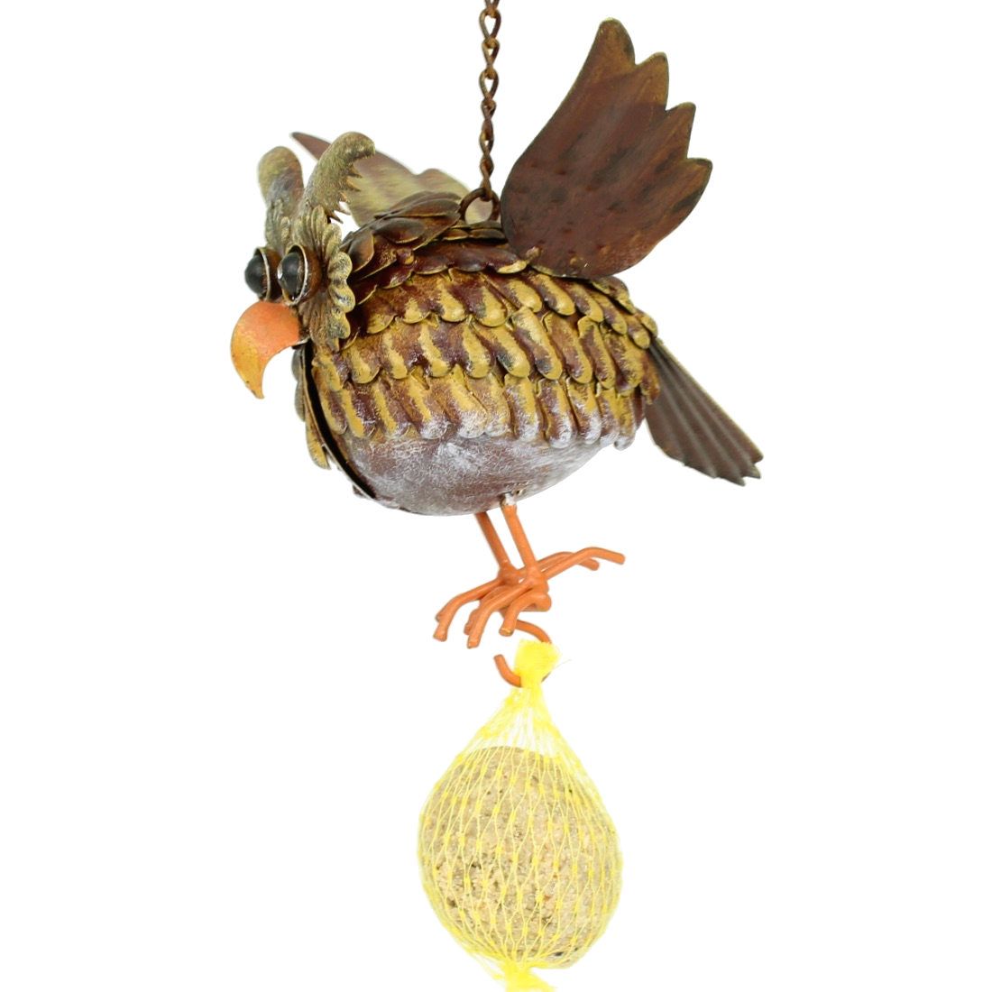 SET Eule Balduin zum Hängen + 6 Meisenknödel
