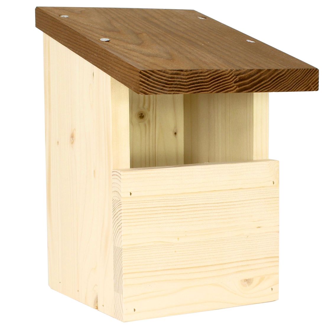 Vogelhaus Halbhöhlenbrüter mit Thermo-Holzdach