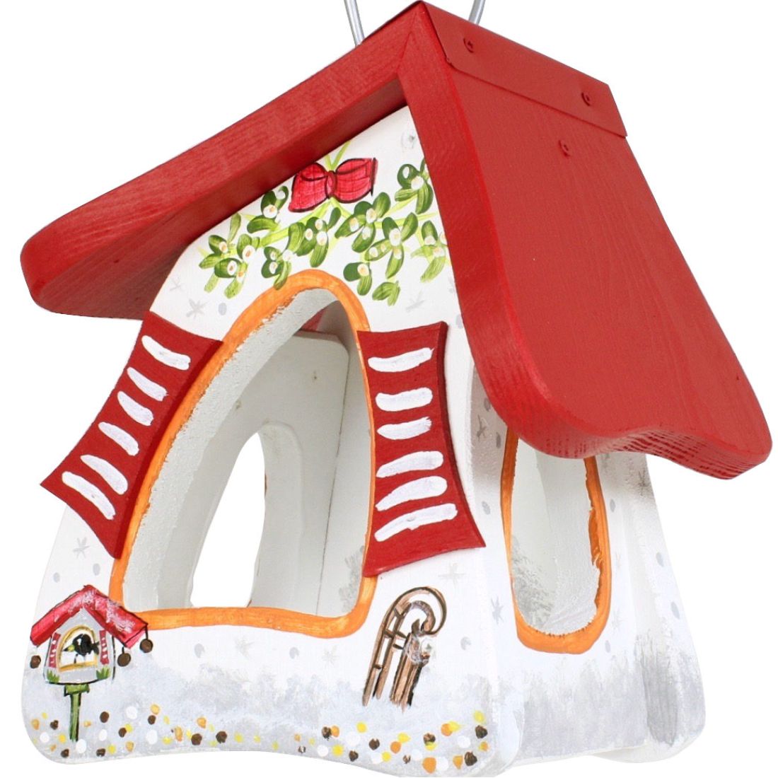 Vogelvilla Futterhaus Winterzauber