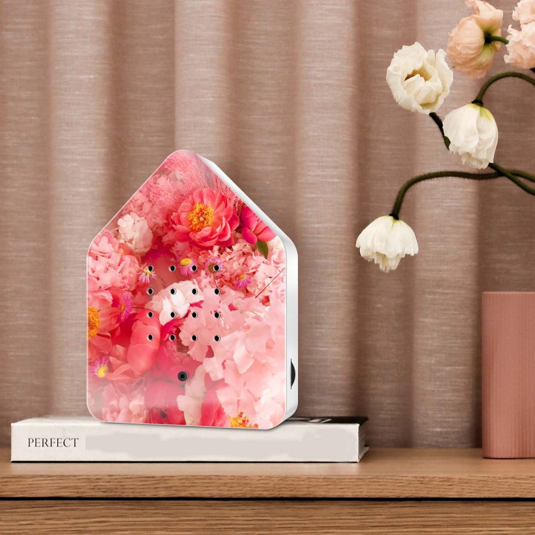 ZWITSCHERBOX® Cherry Blossom - Poppykalas Edition - inkl. Saugnapf