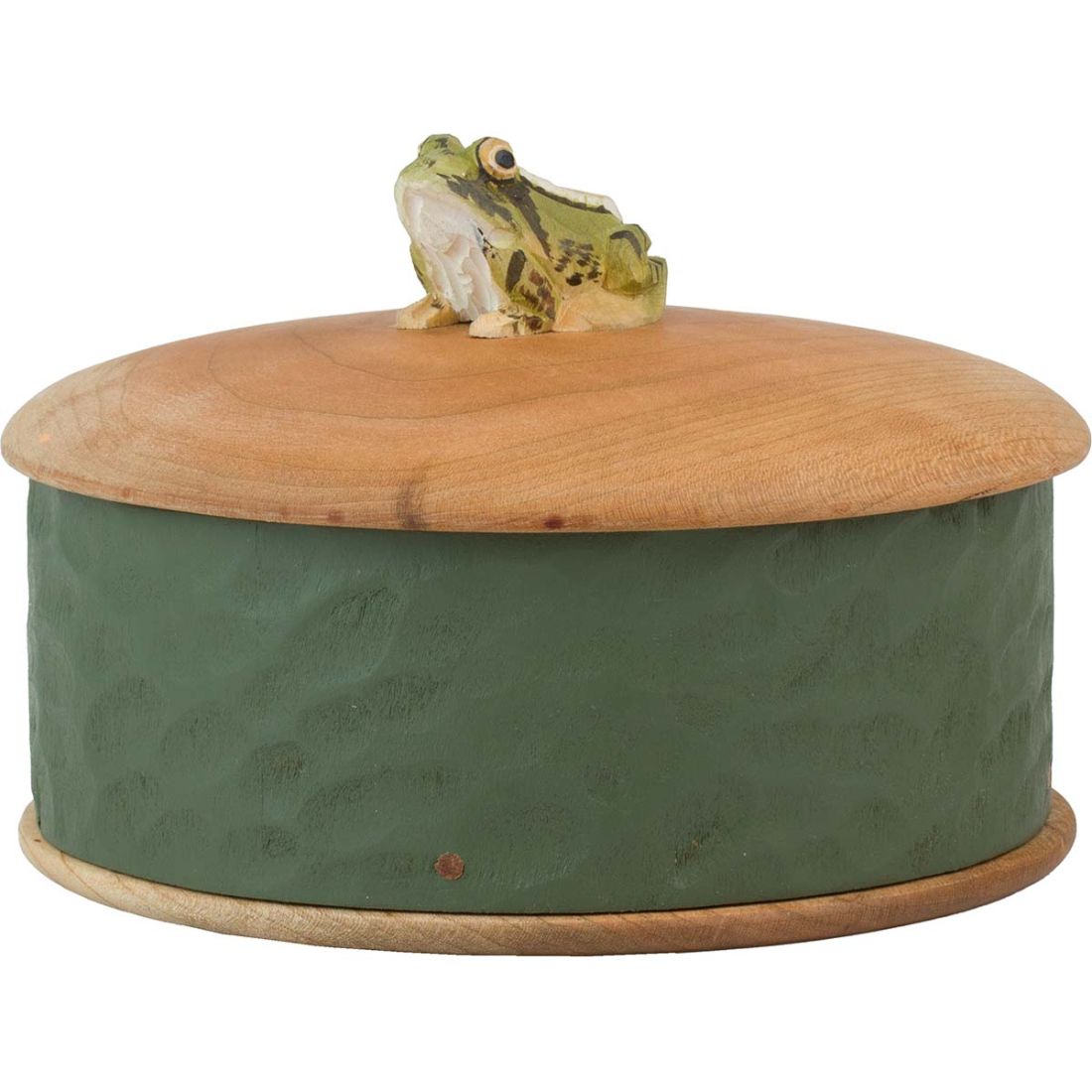 Holzkästchen Frosch