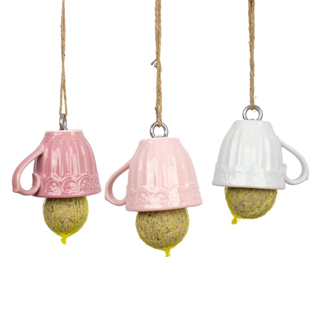 Meisenknödel-Tassen 3er-Set rosa