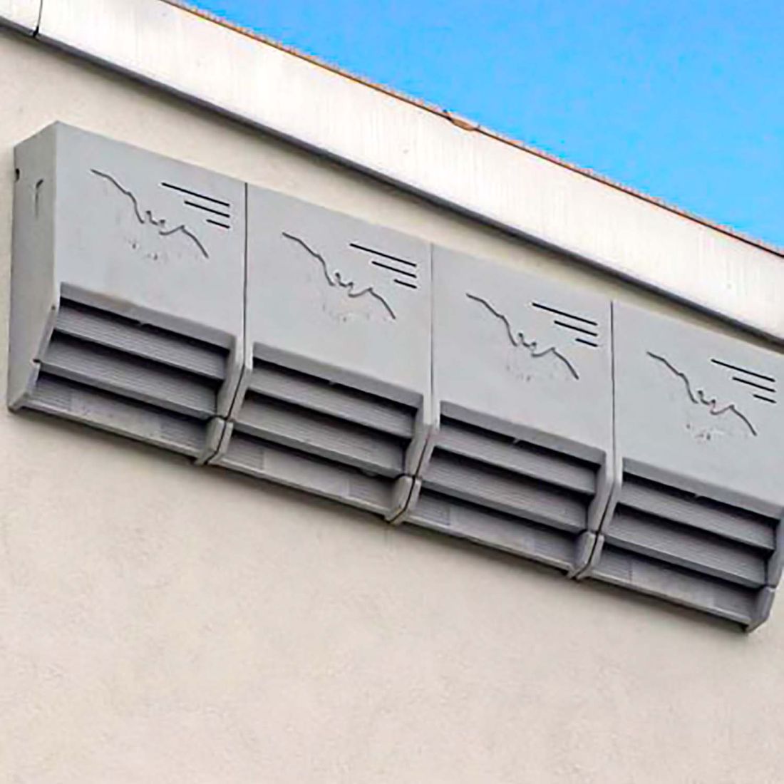 Schwegler Fledermaus-Universal-Sommerquartier 2FTH mit temperierten Hangplätzen aus SCHWEGLER-Leichtbeton
