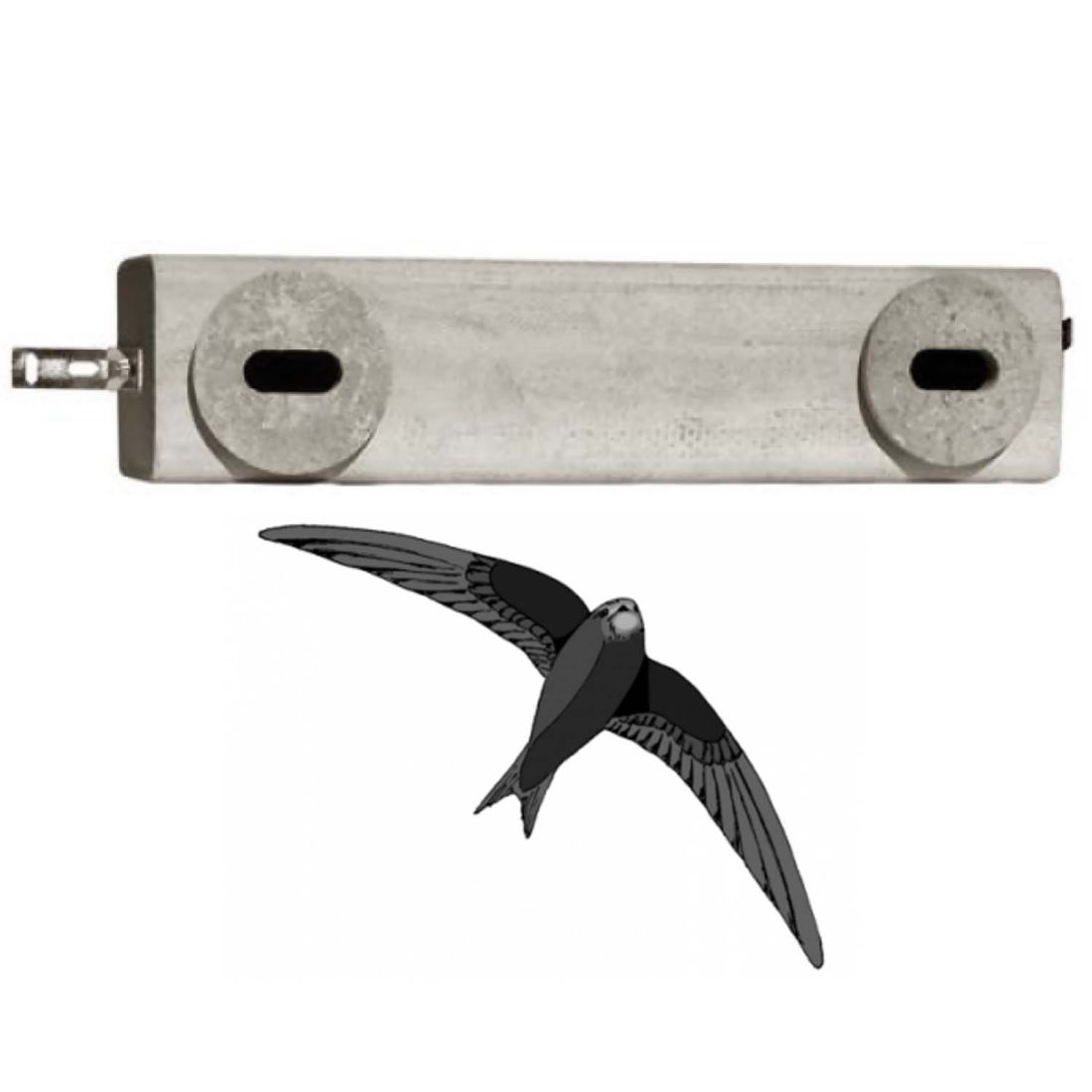 Schwegler Mauersegler-Nistkasten Nr. 17C 2-fach