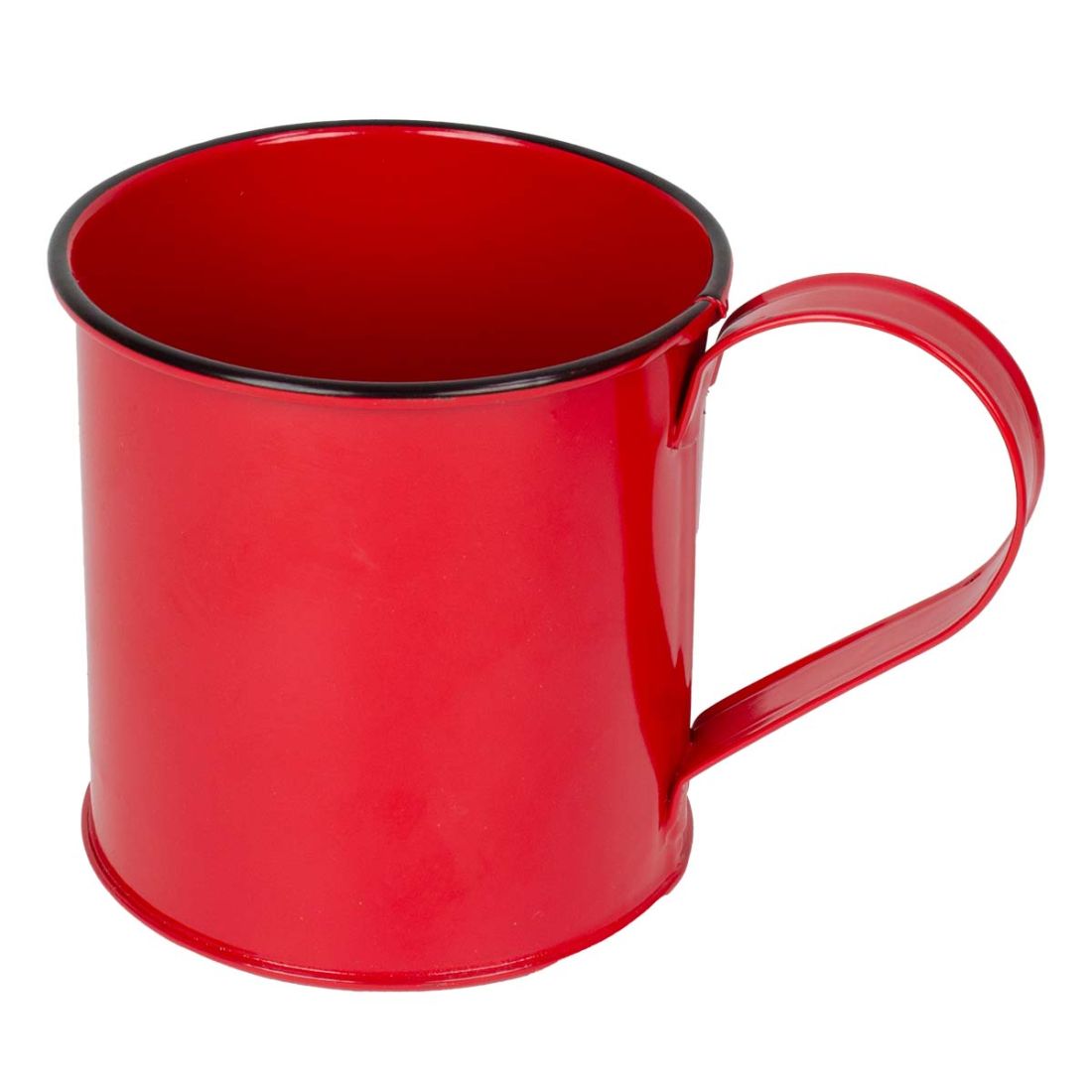 Vogelfutter-Tasse rot zum selber Befüllen