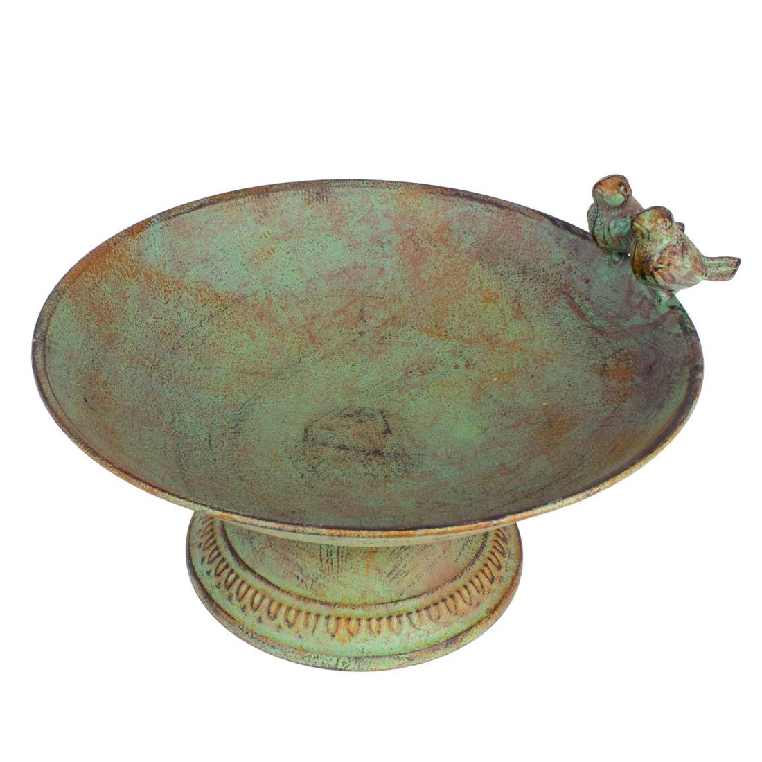 Vogeltränke Vintage auf Fuß