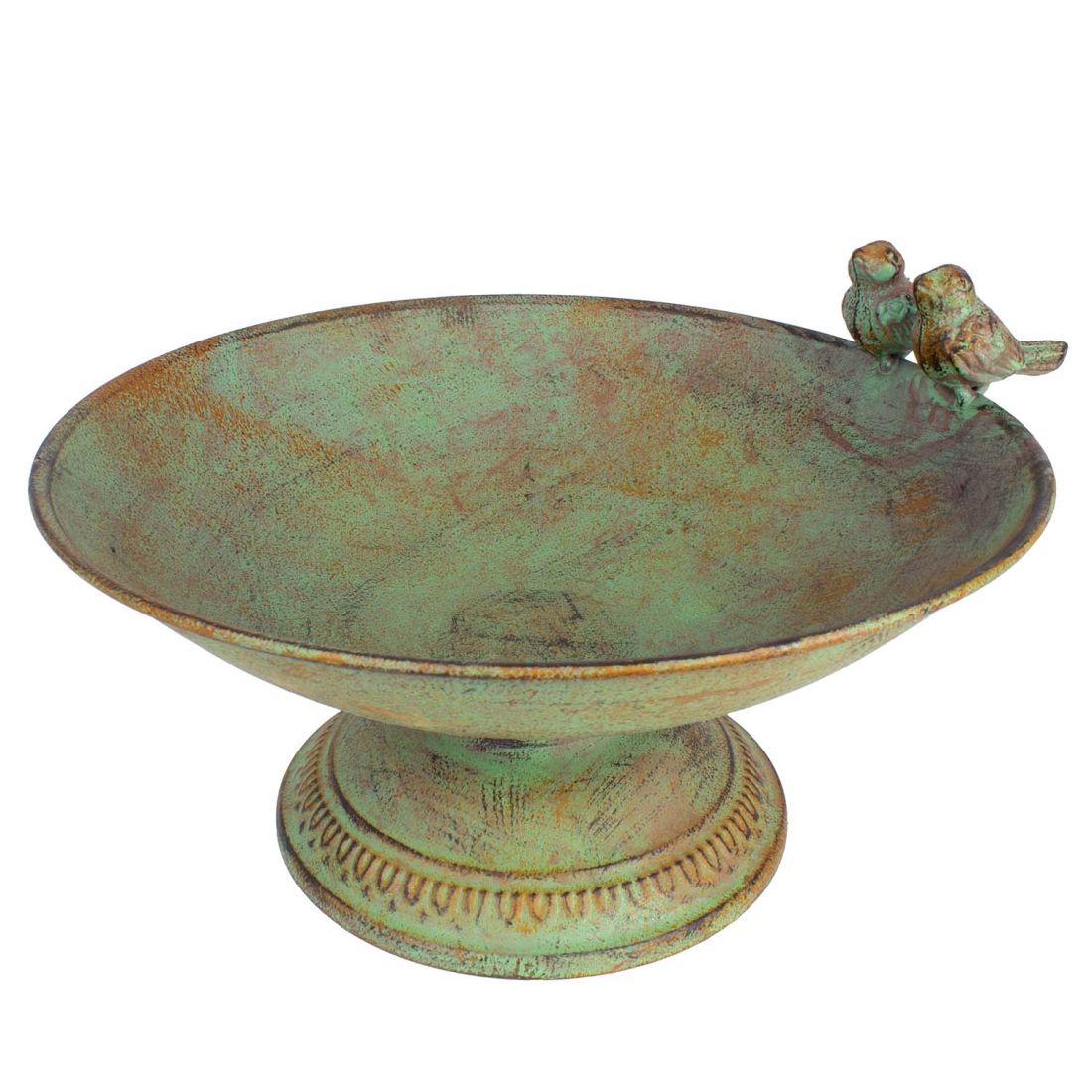 Vogeltränke Vintage auf Fuß