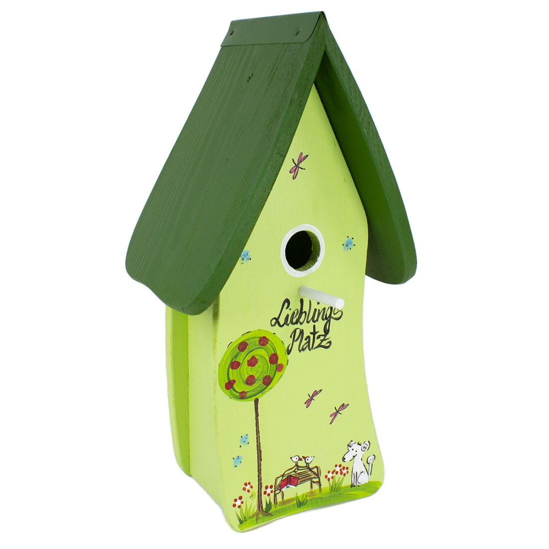 Vogelvilla Nistkasten hellgrün "Lieblingsplatz"