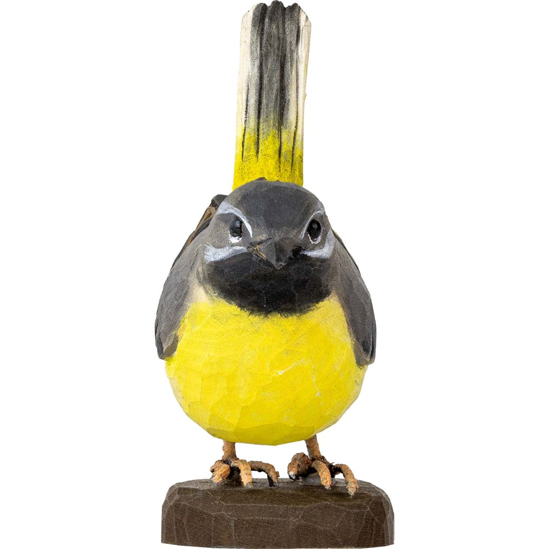 Gebirgsstelze handgeschnitzt