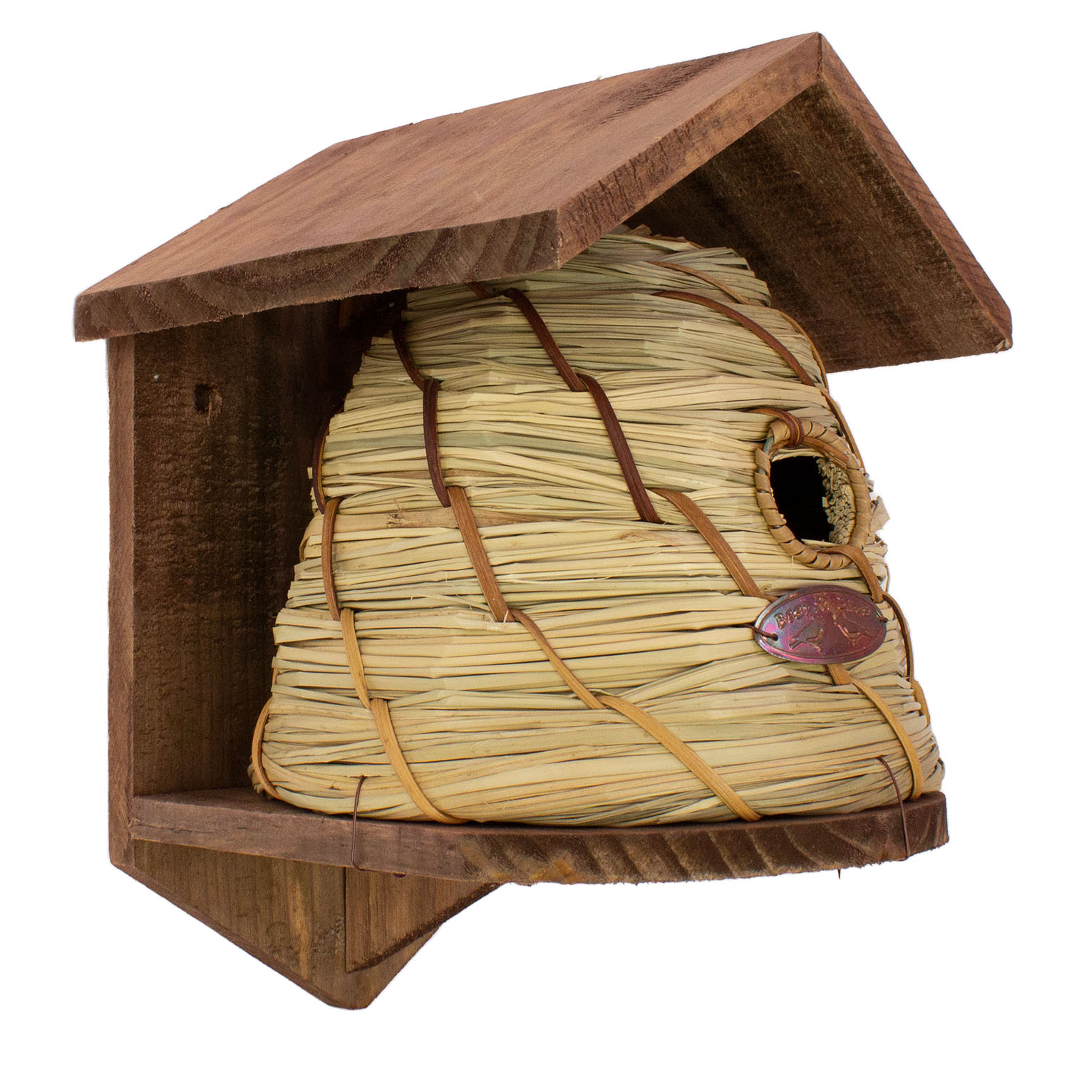 Vogel-Nistkasten 3in1 für heimische Vögel Holz Vogelhaus-Niststätte zum Hängen 