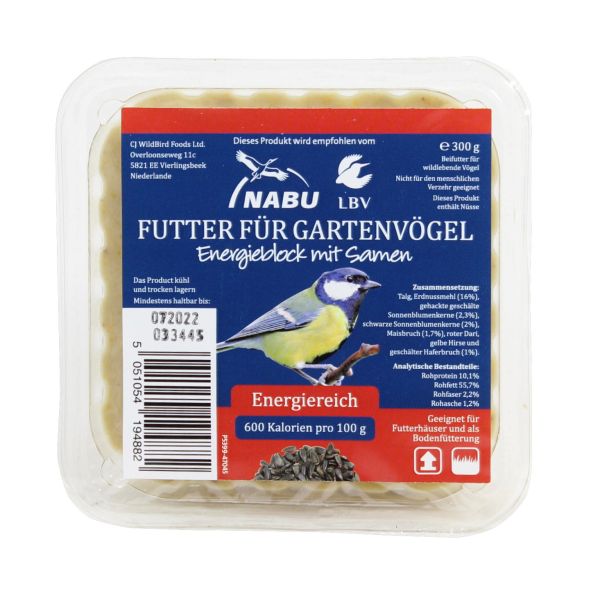 SPARPAKET-SET Energieblockhalter plus 6 Energieblöcke je 300g