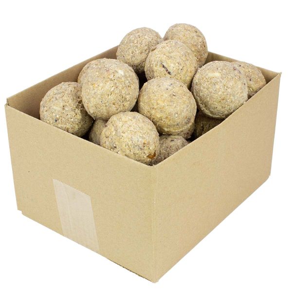 25 Meisenknödel mit Beeren und Insekten OHNE NETZ