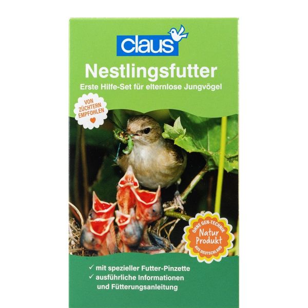 Nestlingsfutter, Erste Hilfe-Set für die artgerechte Handaufzucht
