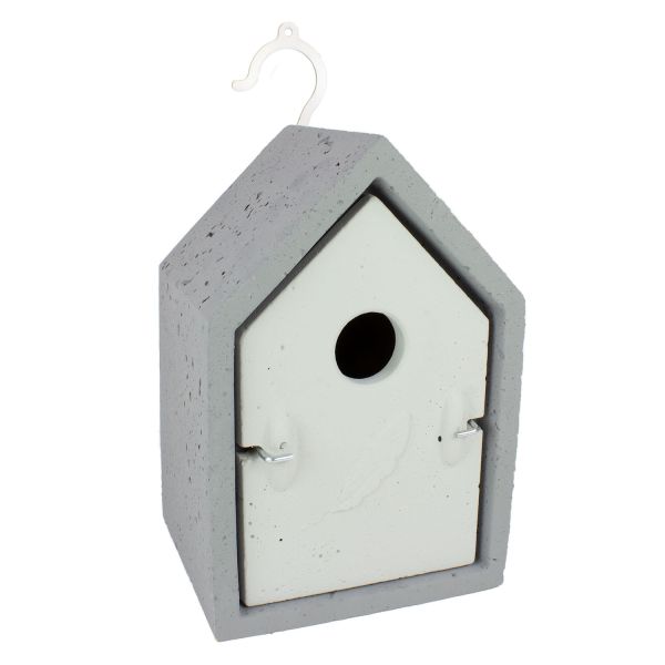 Holzbeton-Nistkasten im Bauhausstil - Star (45mm)