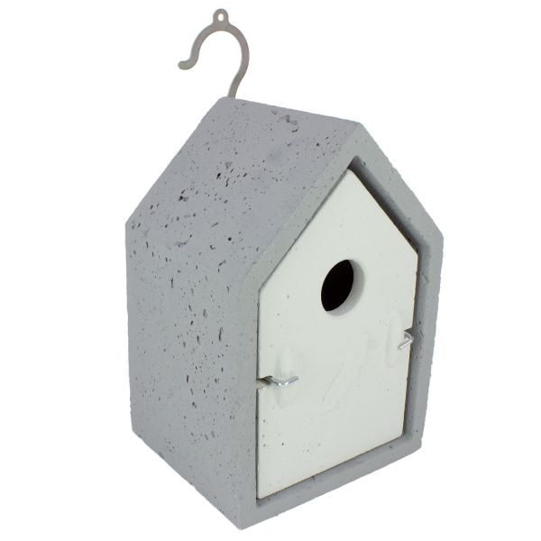 Holzbeton-Nistkasten im Bauhausstil - Star (45mm)