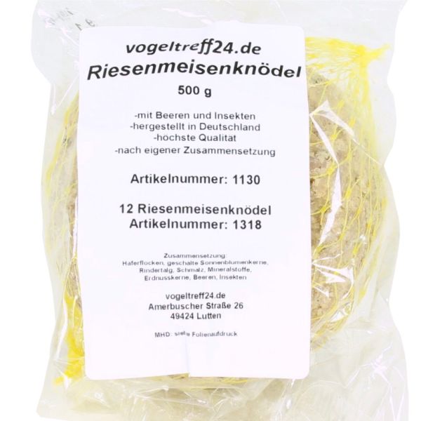 Riesen-Meisenknödel 500g