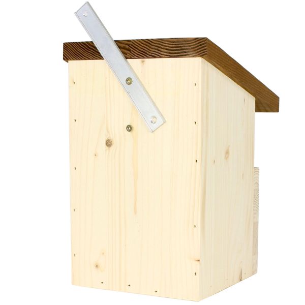 Vogelhaus Halbhöhlenbrüter mit Thermo-Holzdach