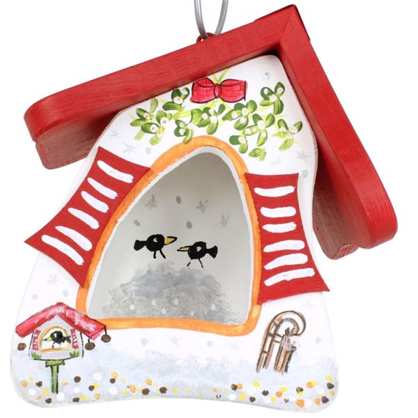 Vogelvilla Futterhaus Winterzauber