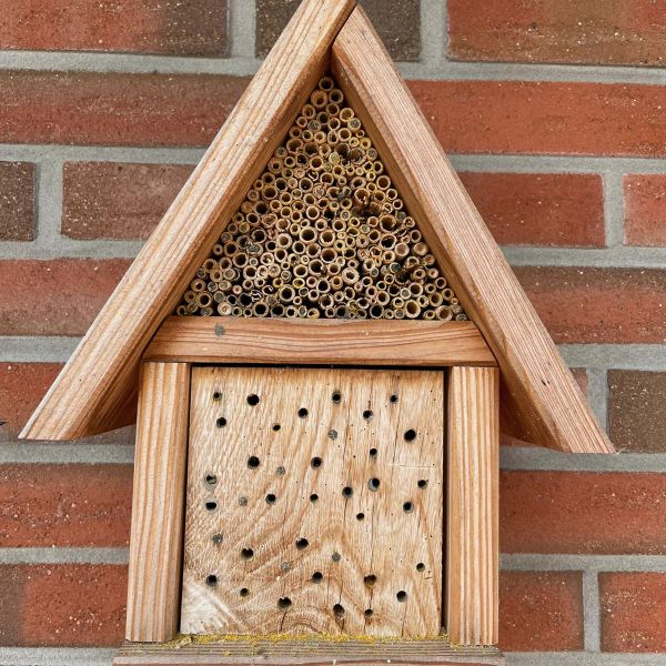 Bienenhotel klein Rotenburger Werke Insektenhotel für Wildbienen
