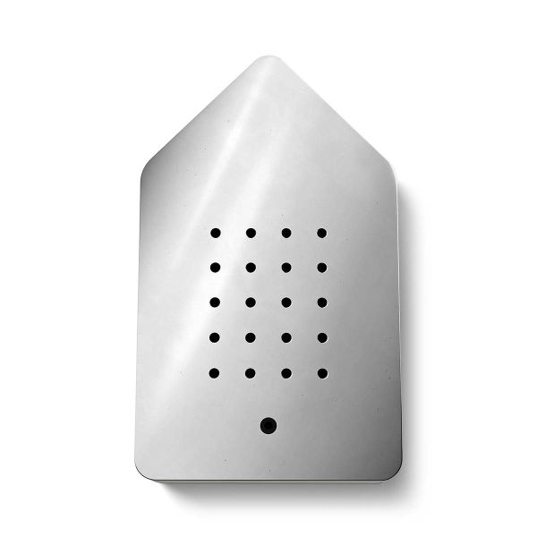 Birdybox Stainless Steel - Vogelgezwitscher - inkl. Saugnapf