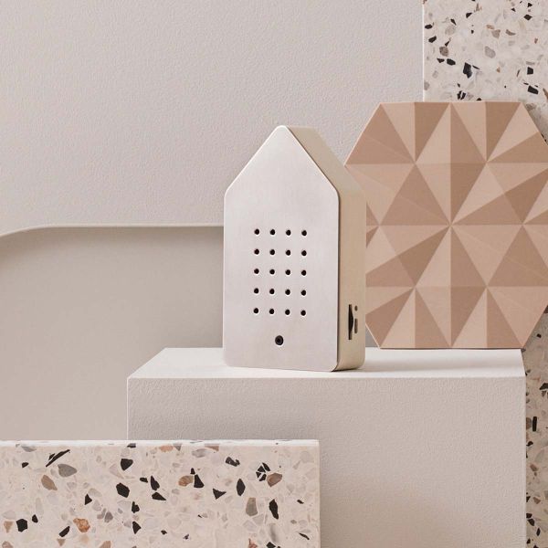 Birdybox Stainless Steel - Vogelgezwitscher - inkl. Saugnapf